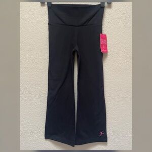 Capezio Future Star Girl Youth Leggings Black Color Size Small-NWT